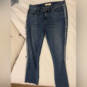 Straight leg jeans